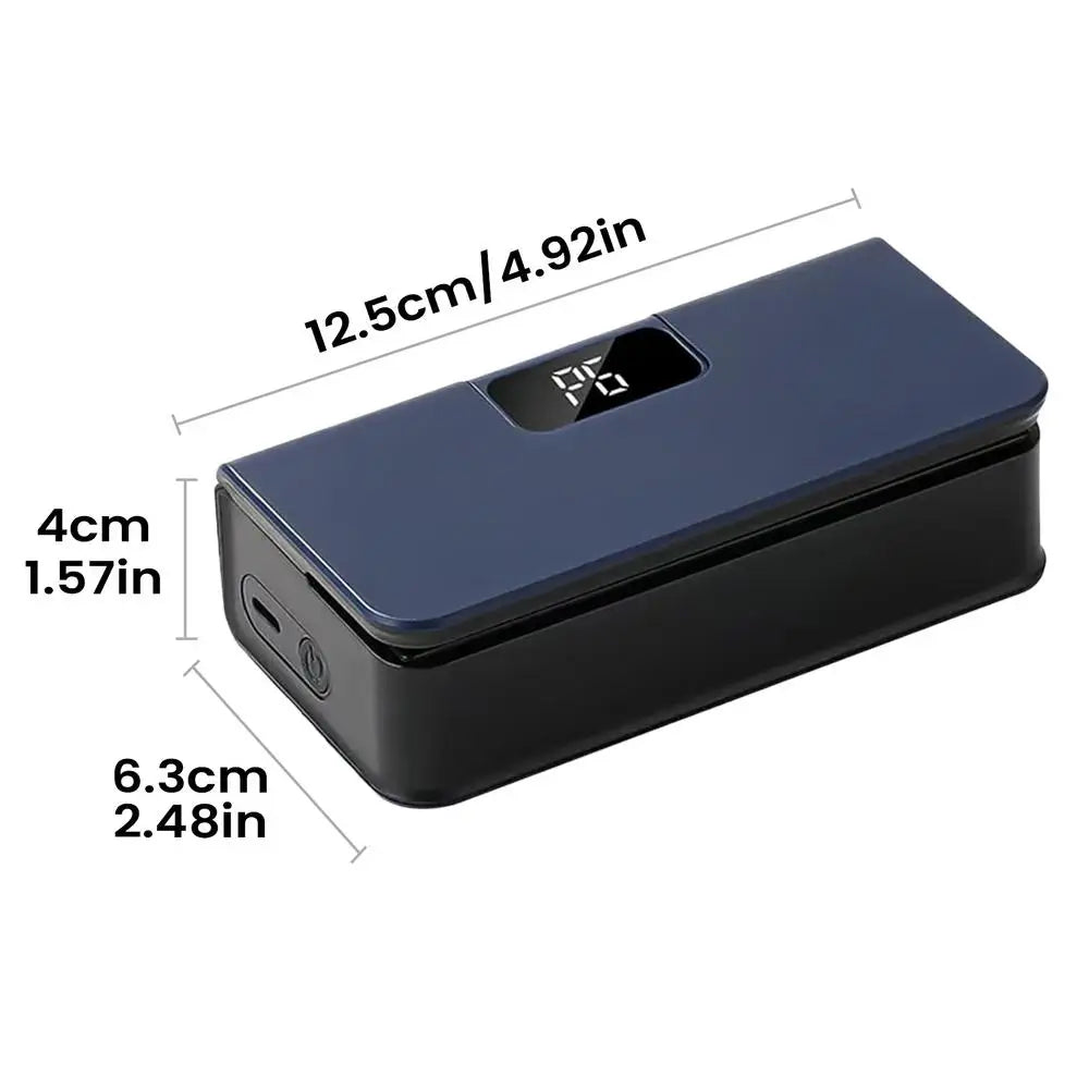 Mini Bag Sealer 2 in 1 Rechargeable Bag Sealer Heat Seal With Cutter and Magnet Bag Resealer Machine for Plastic Bags Snack Bags